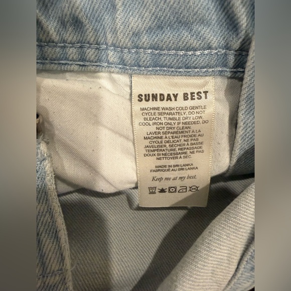 Aritzia Sunday Best Overhead Shortall in 'Chalky Blue’ - Picture 13 of 13